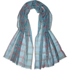 ETÉREO plaid chambray scarf perfect for spring/summer